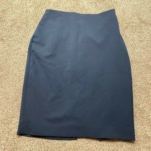 Ann Taylor Skirt 4 Womens Blue Casual Professional Skirt Straight Ladies